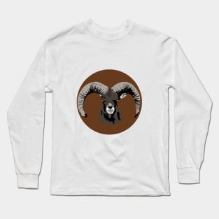 Goat is watching you Long Sleeve T-Shirt
